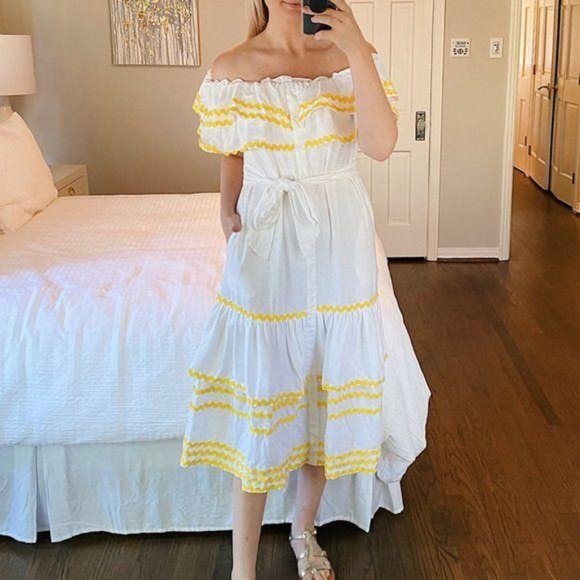 Lisa Marie Fernandez X Target Ric Rac Off Shoulder - Picture 3 of 15